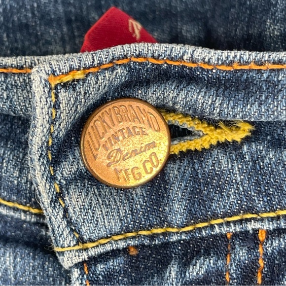 Vintage Y2K 90s Lucky 🍀 Brand Zoe Bermuda Size 10W 30 - Picture 2 of 12